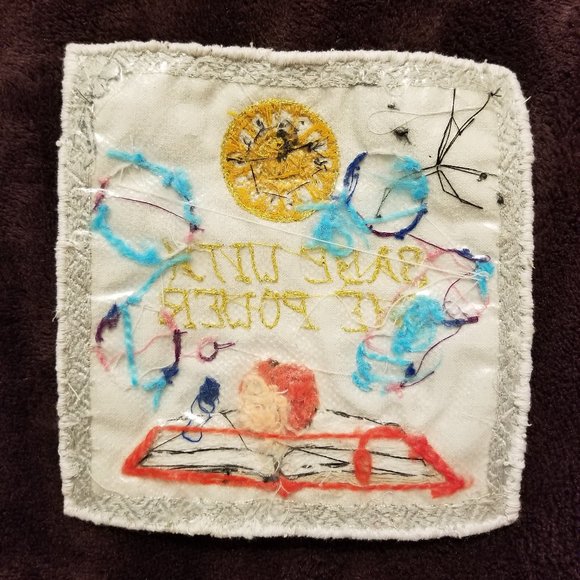 Labyrinth Emroidered Patch - Picture 5 of 5